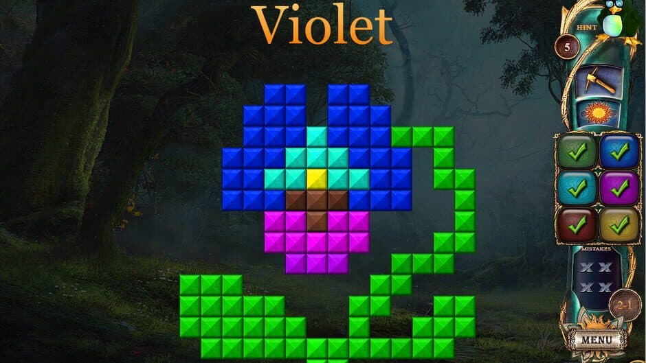 Скриншот 1 из Fantasy Mosaics 16: Six Colors in Wonderland