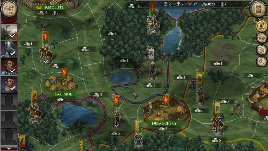 Скриншот 3 из Strategy & Tactics: Dark Ages