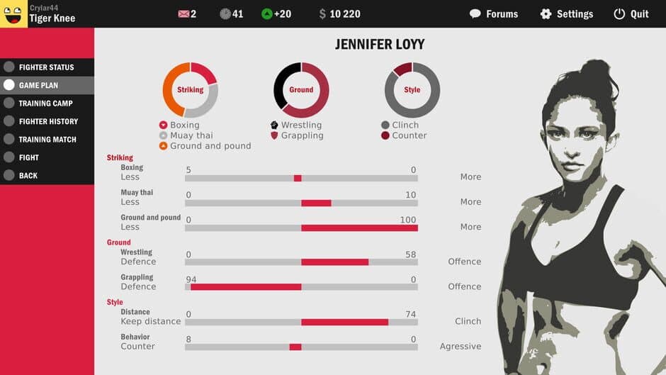 Скриншот 3 из Ultimate Fight Manager 2016