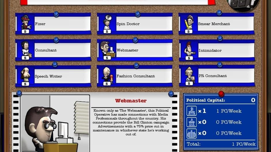 Скриншот 1 из The Political Machine 2008
