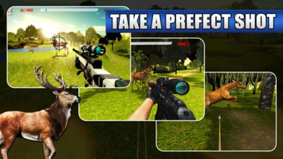 Скриншот 2 из 3D Deer Sniper Hunting Game 2017