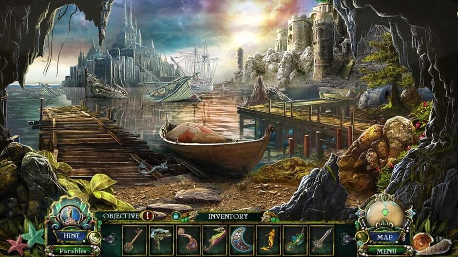 Скриншот 3 из Dark Parables: The Little Mermaid and the Purple Tide - Collector's Edition