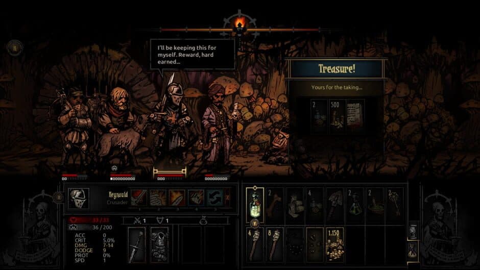 Скриншот 10 из Darkest Dungeon: Crimson Edition
