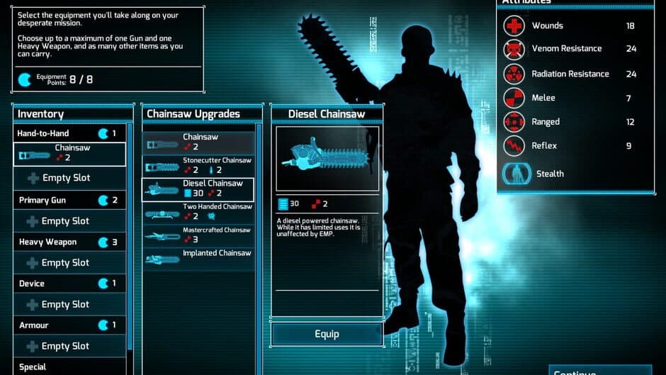 Скриншот 3 из Chainsaw Warrior: Lords of the Night