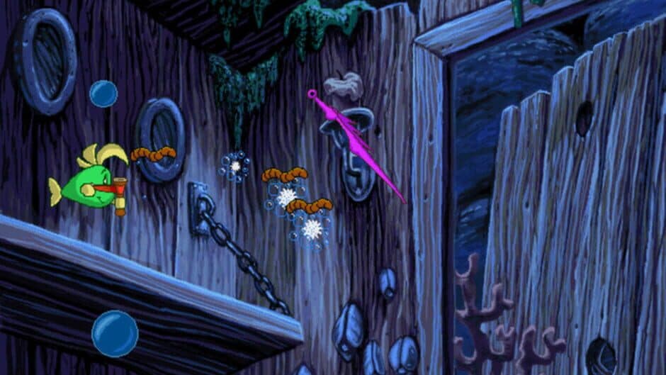 Скриншот 5 из Freddi Fish and Luther's Water Worries