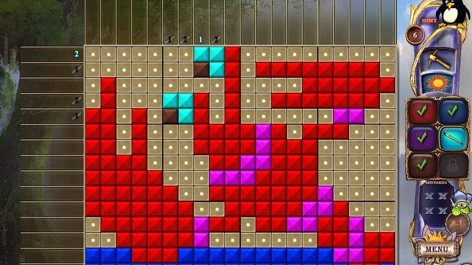 Скриншот 4 из Fantasy Mosaics 24: Deserted Island