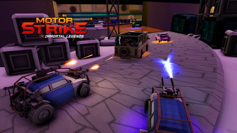 Скриншот 3 из Motor Strike: Immortal Legends