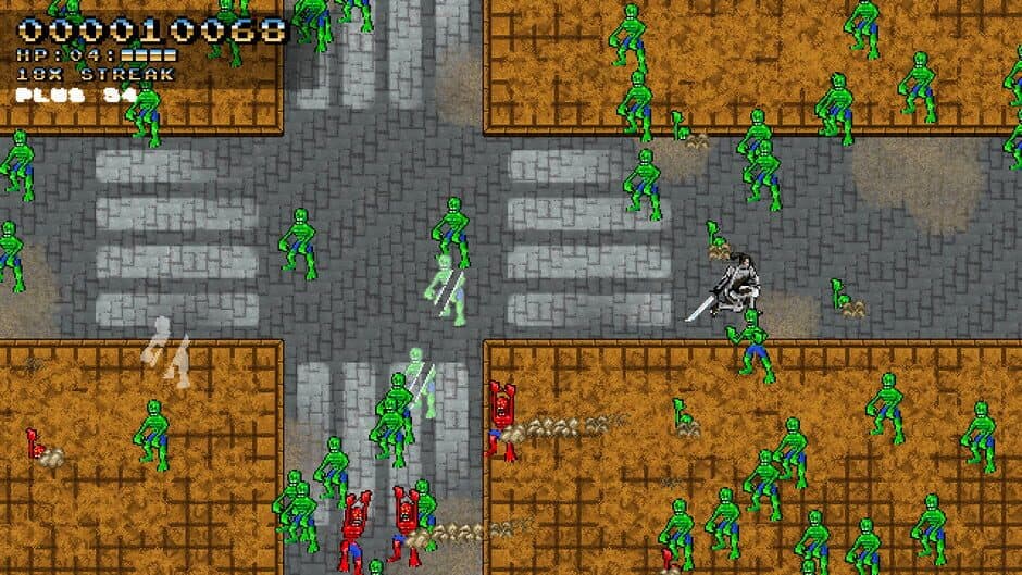Скриншот 4 из Space Robot Samurai Zombie Slayer