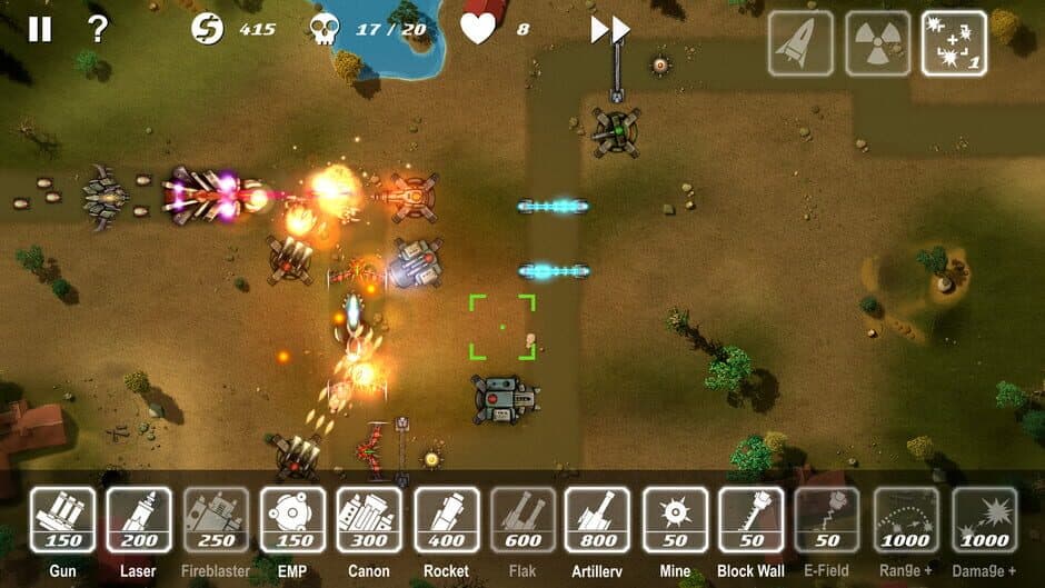 Скриншот 1 из M.A.C.E. Tower Defense