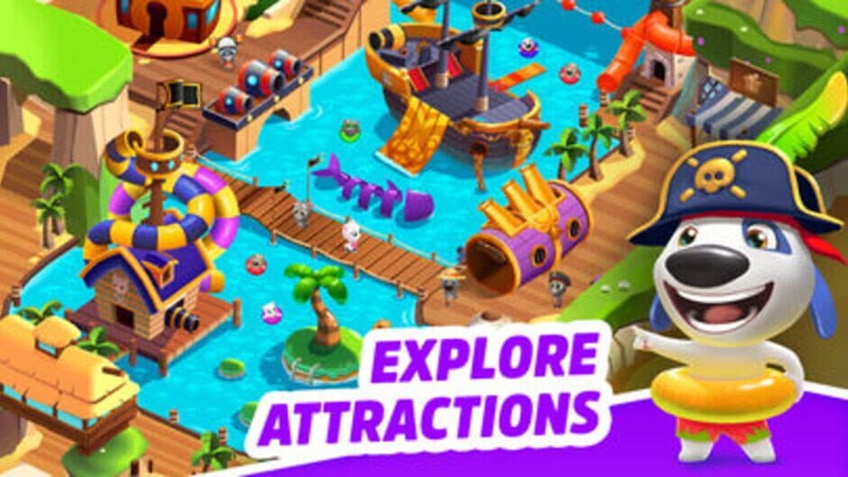 Скриншот 7 из Talking Tom Pool