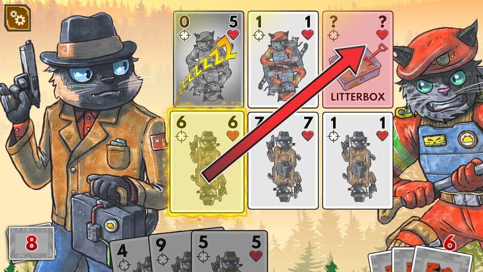 Скриншот 7 из Meow Wars: Card Battle