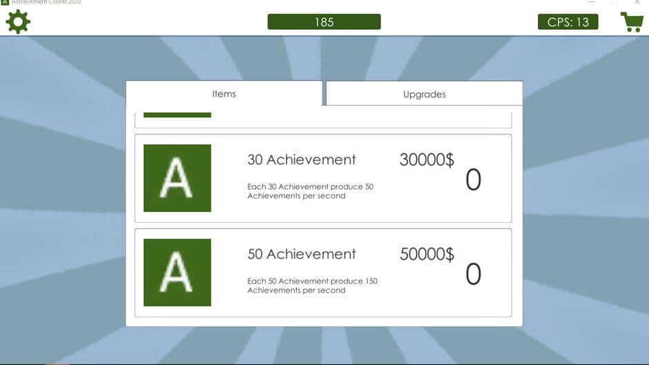 Скриншот 2 из Achievement Clicker 2020