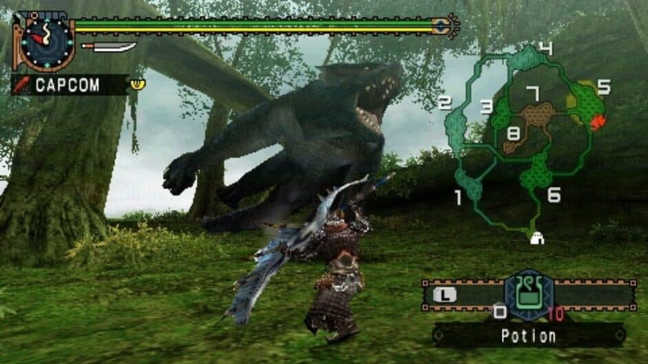 Скриншот 4 из Monster Hunter Freedom Unite