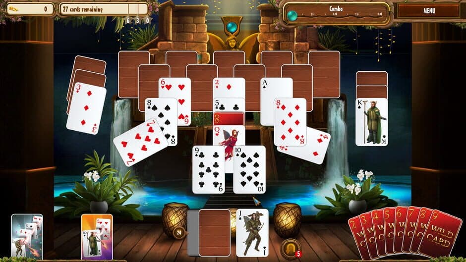 Скриншот 1 из Fantasy Quest Solitaire
