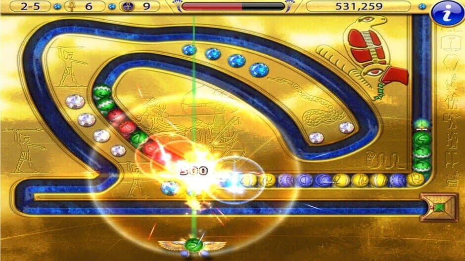 Скриншот 2 из Luxor Amun Rising HD