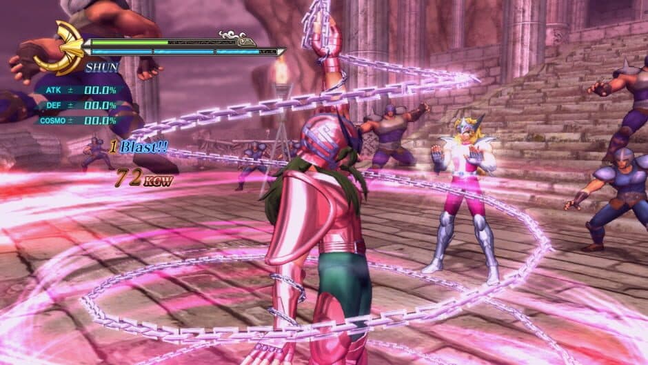Скриншот 3 из Saint Seiya: Sanctuary Battle