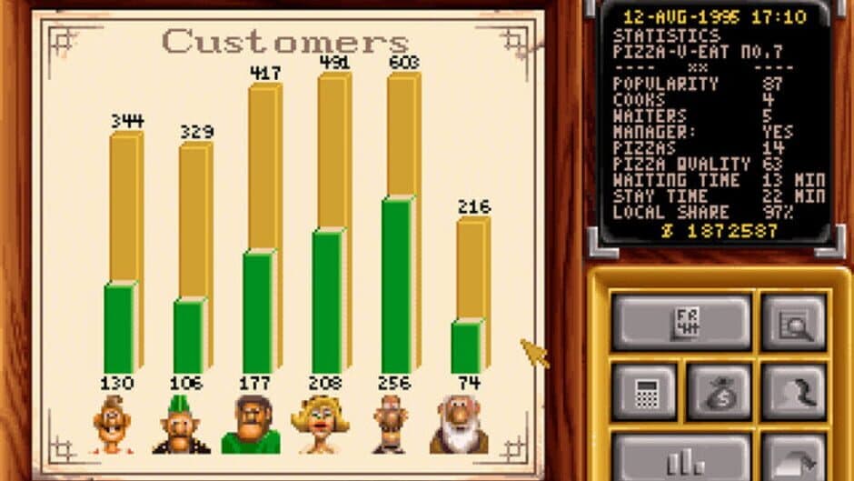 Скриншот 5 из Pizza Tycoon
