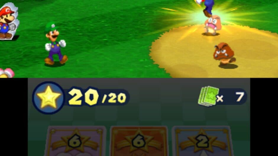 Скриншот 1 из Mario & Luigi: Paper Jam