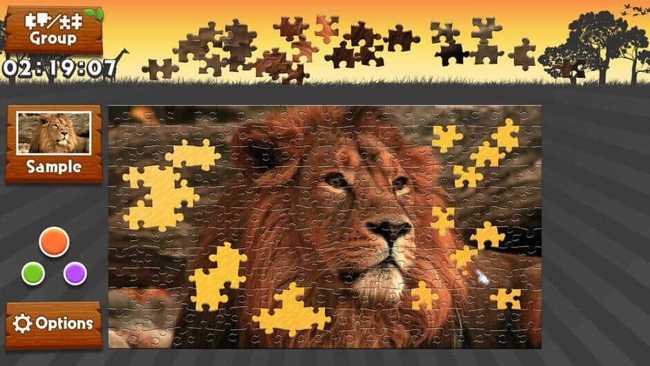 Скриншот 2 из Wild Animals - Animated Jigsaws