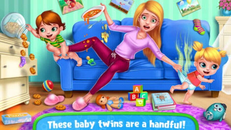 Скриншот 1 из Baby Twins Babysitter