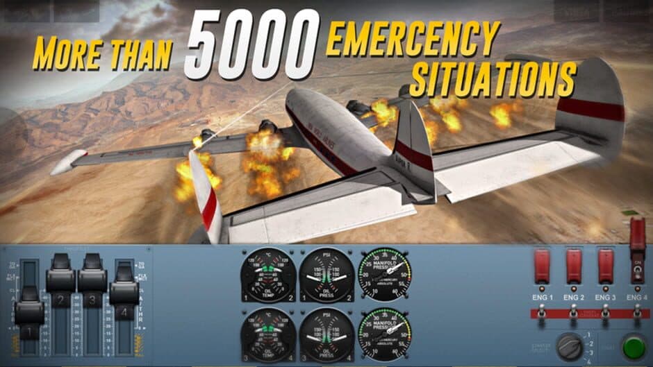 Скриншот 1 из Extreme Landings Pro