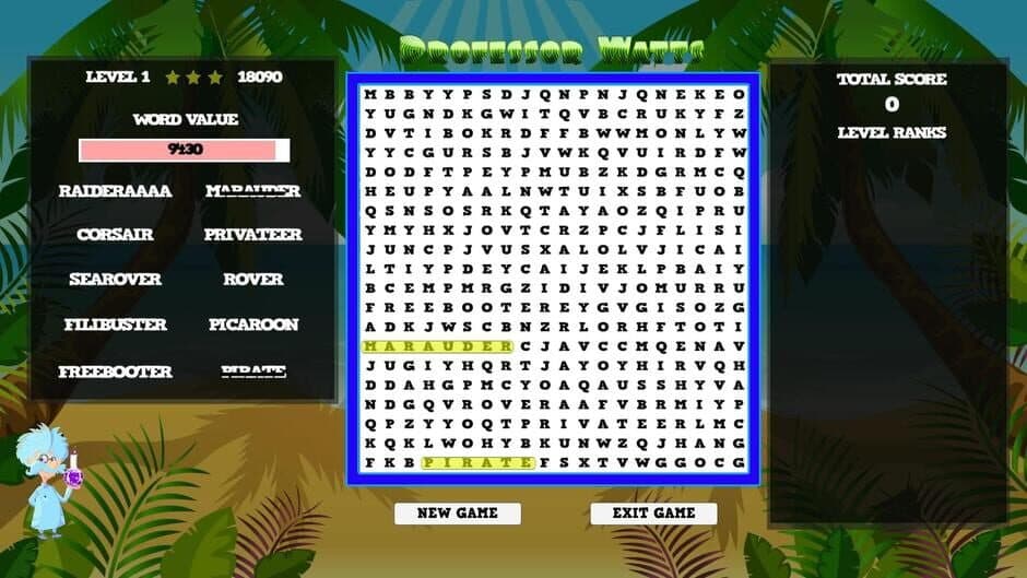 Скриншот 3 из Professor Watts Word Search: Pirates Life