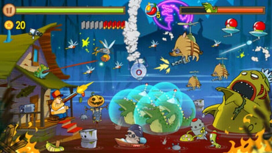 Скриншот 3 из Swamp Attack