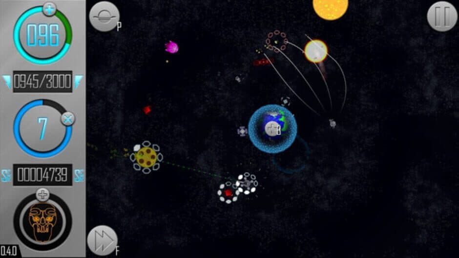 Скриншот 2 из Orbit: Satellite Defense