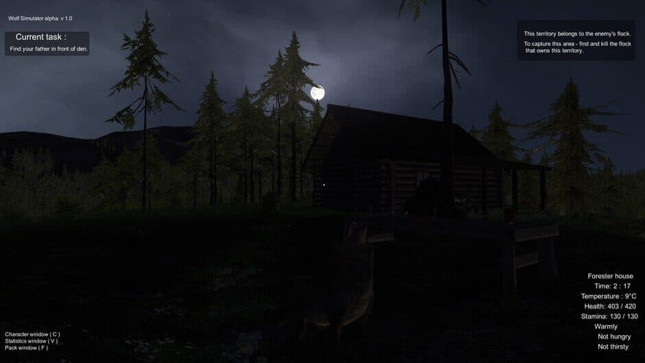 Скриншот 3 из Wolf Simulator