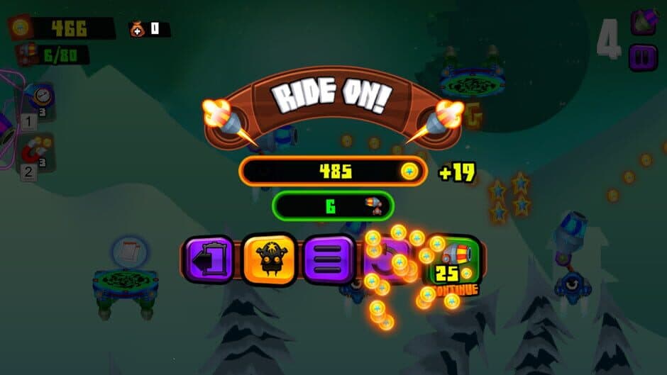 Скриншот 2 из Galaxy Cannon Rider