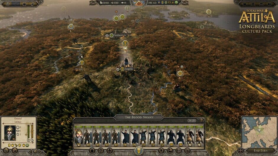Скриншот 2 из Total War: Attila - Longbeards Culture Pack
