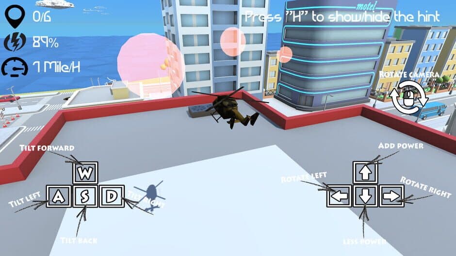 Скриншот 1 из Unmanned helicopter