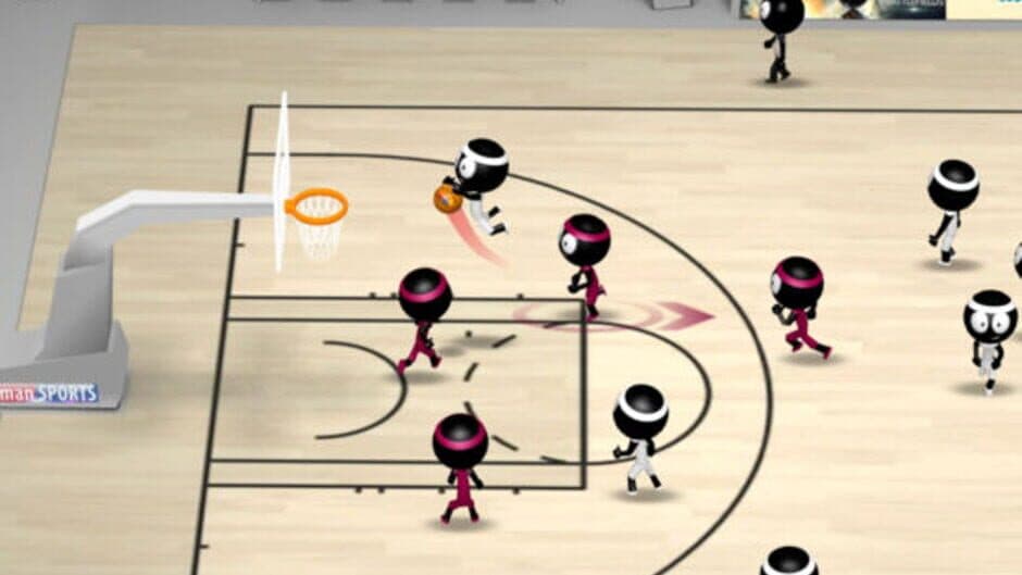 Скриншот 9 из Stickman Basketball 2017