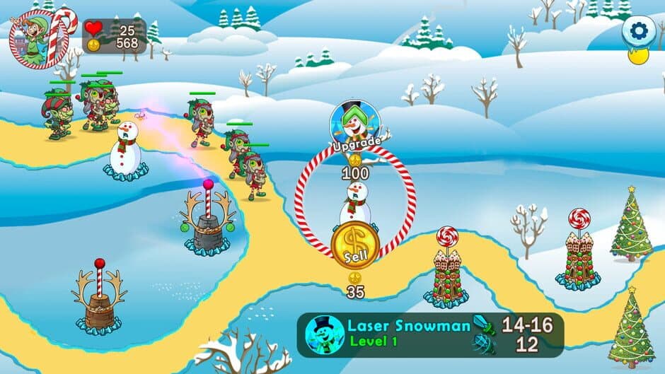 Скриншот 2 из Stop Santa - Tower Defense