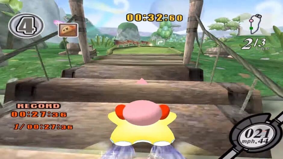 Скриншот 12 из Kirby Air Ride
