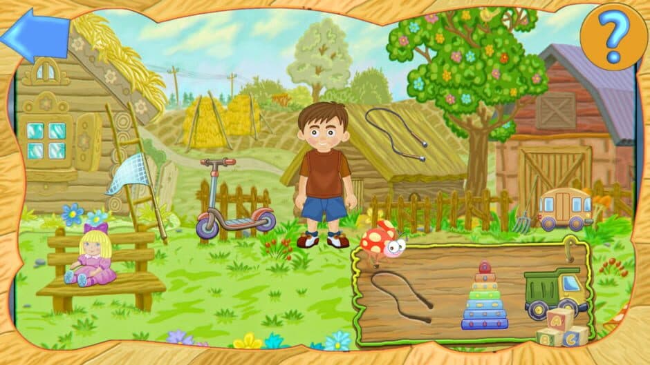 Скриншот 3 из Jack and Sara: Educational game