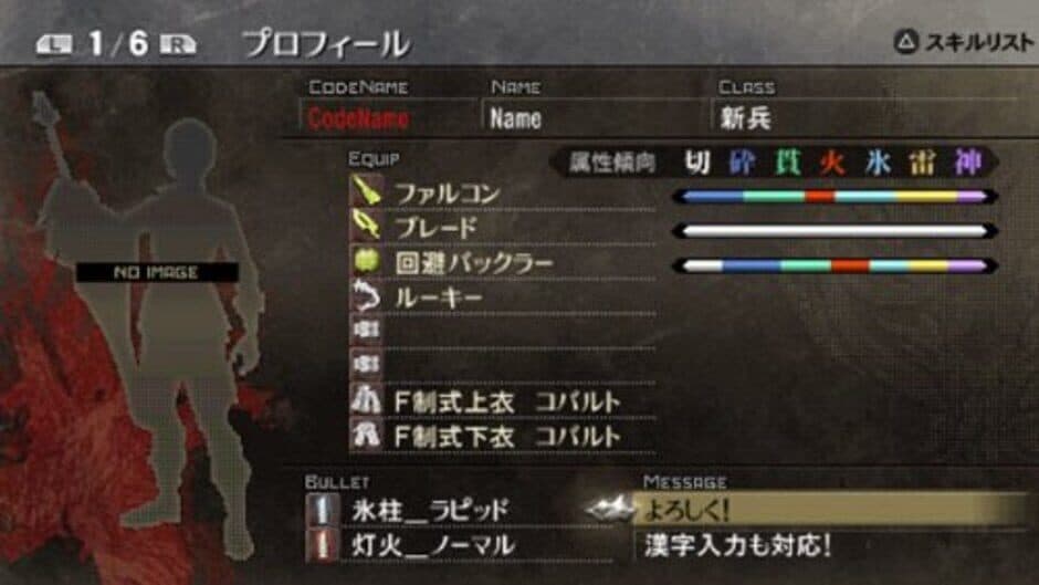 Скриншот 4 из Gods Eater Burst