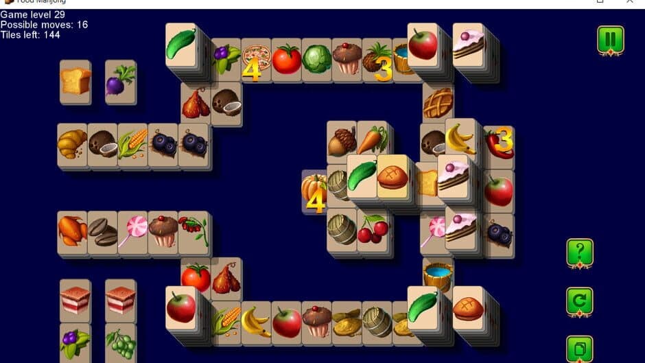 Скриншот 4 из Food Mahjong