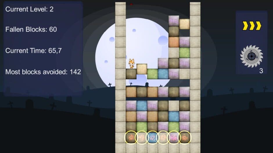Скриншот 3 из Raining blocks