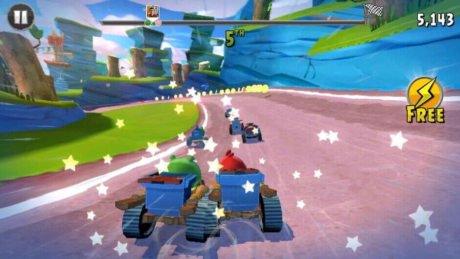 Скриншот 4 из Angry Birds Go!