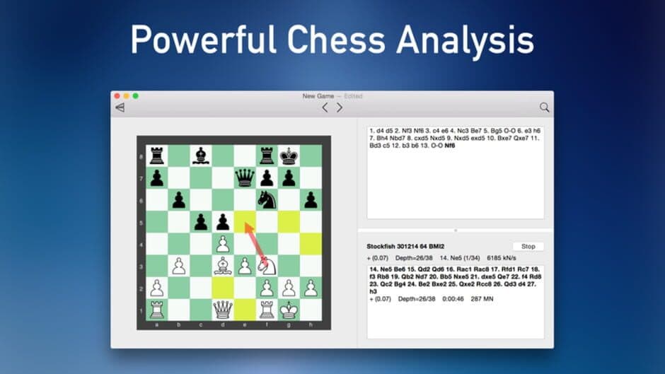 Скриншот 1 из Stockfish Chess