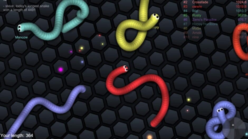 Скриншот 4 из Slither.io