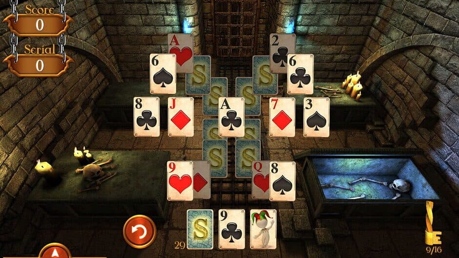 Скриншот 2 из Solitaire Dungeon Escape
