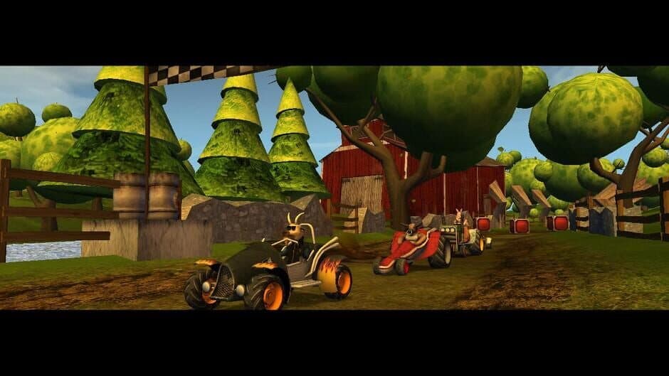 Скриншот 2 из Calvin Tucker's Farm Animal Racing