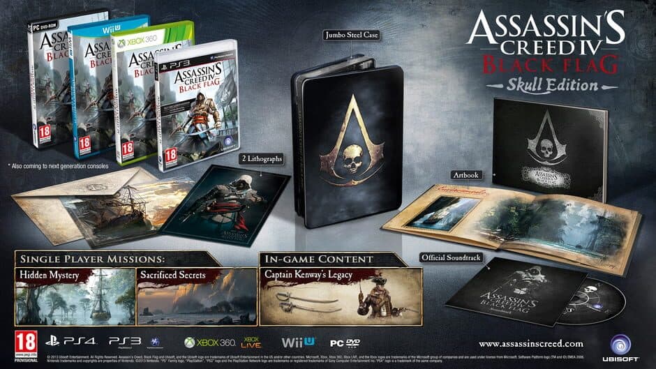 Скриншот 1 из Assassin's Creed IV: Black Flag - Skull Edition