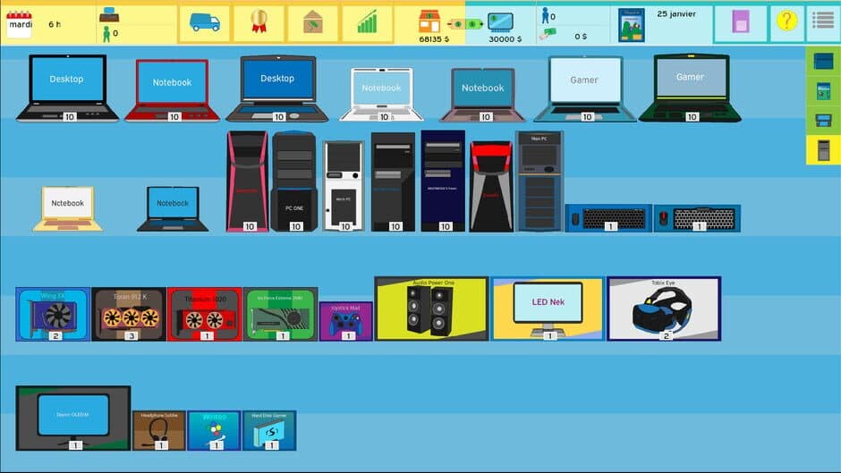 Скриншот 7 из Shop Manager : Video Game Tycoon