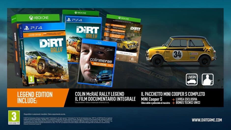 Скриншот 1 из Dirt Rally: Legend Edition