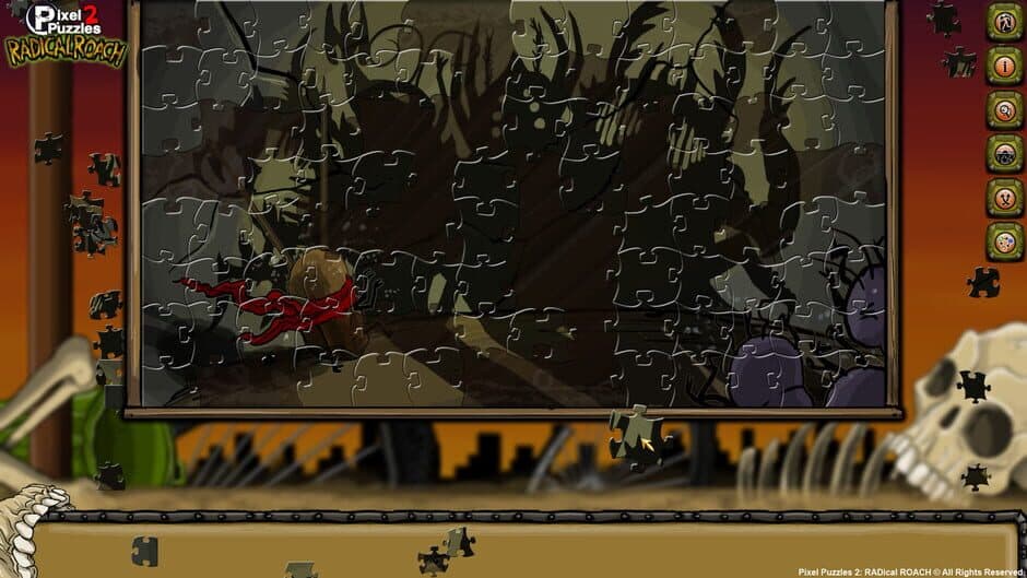 Скриншот 4 из Pixel Puzzles 2: Radical Roach