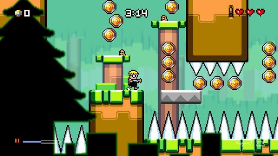 Скриншот 3 из Mutant Mudds Super Challenge