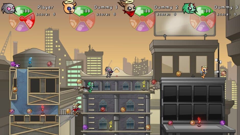 Скриншот 2 из Gem Wars: Attack of the Jiblets